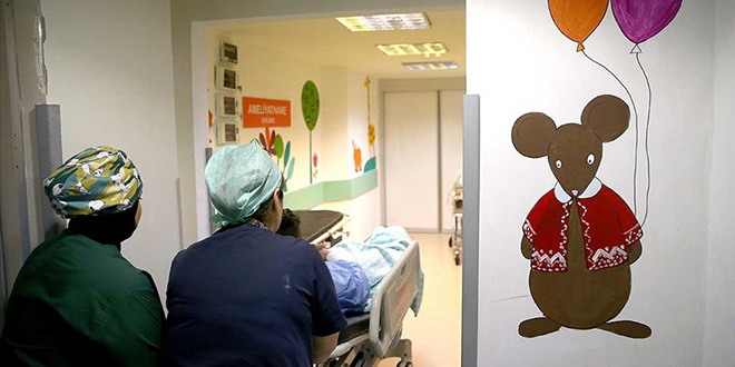 Çocukların hayal dünyasına özel ameliyathane