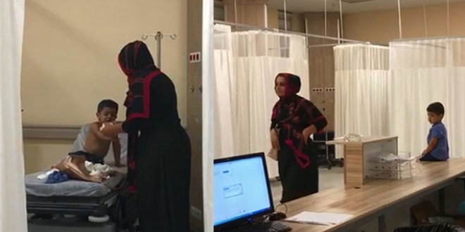Ateşlenen çocuğa müdahale edilmediği iddiası
