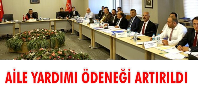 Hakem Kurulu, aile yardımı ödeneğini artırdı