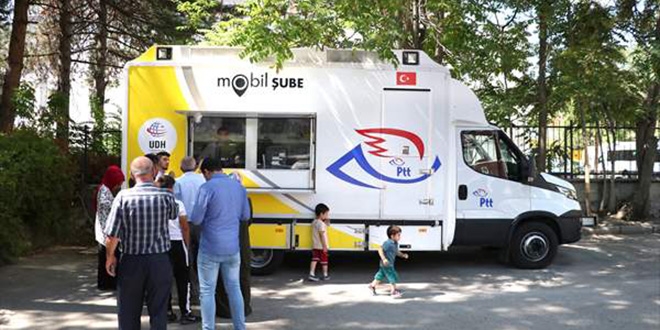 PTT hizmeti ayağa götürdü, 5 milyon işlem gerçekleştirdi