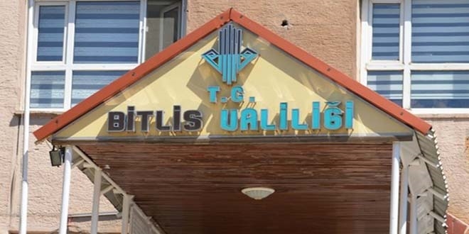 Bitlis Tatvan'da 7 kyde sokaa kma yasa