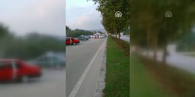 Düğün konvoyunda drifte 10 bin 20 lira ceza