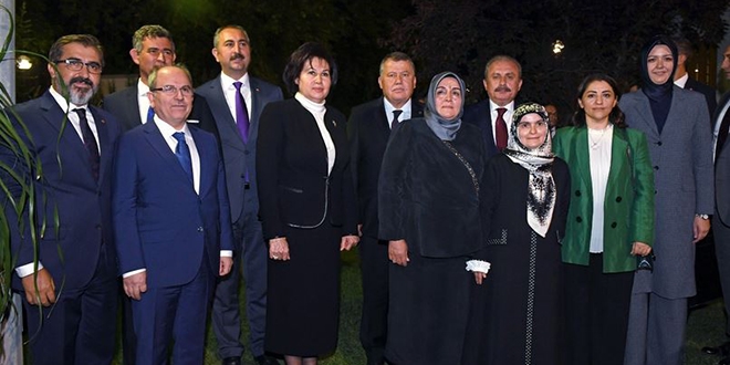 Yargıtay Başkanı, Meclis'te resepsiyon verdi