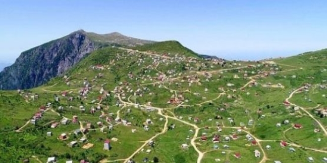Karadeniz yaylalarında 'bungalov' furyası