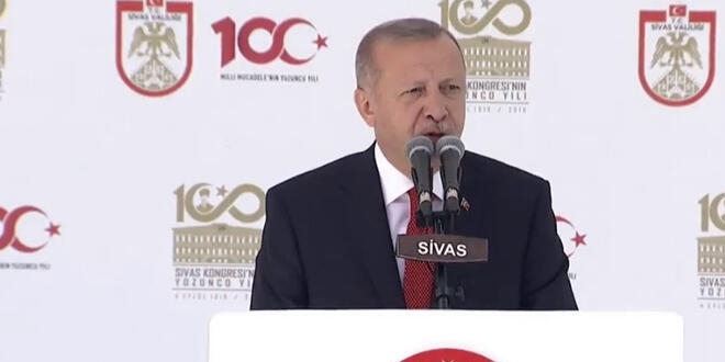 Erdoğan: YHT Ramazan Bayramı'na kadar Sivas'a ulaşacak