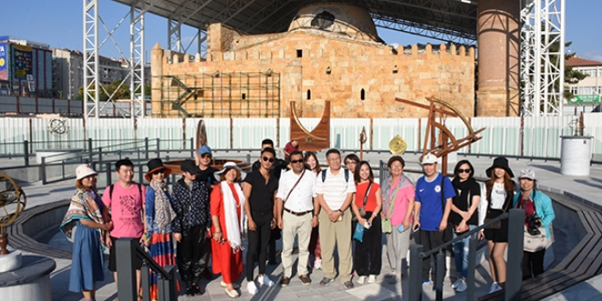 Kırşehir'de turist sevinci