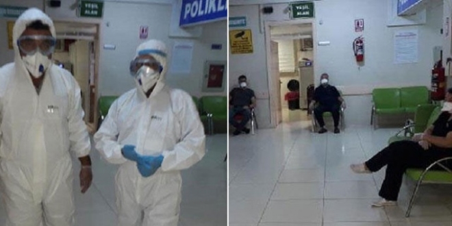 Hastanede panik! Karantinaya alındı