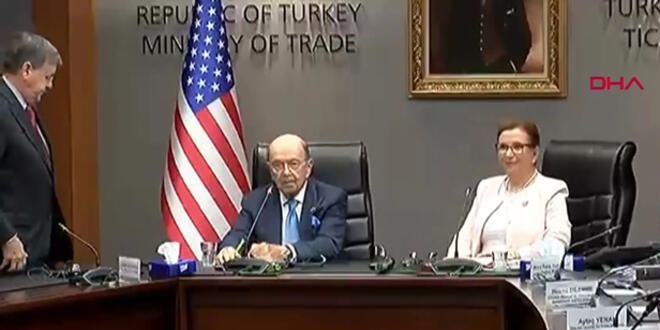 Bakan Pekcan ABD Ticaret Bakan'na Trkiye'nin talebini aklad