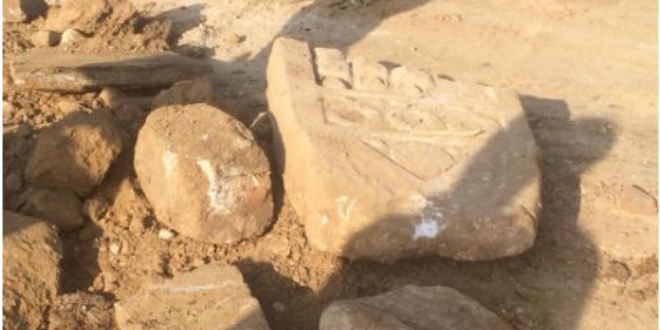 Okulun temelinden Roma mezarı çıktı