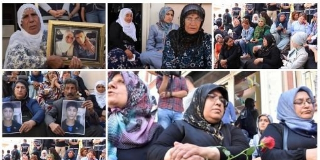 Diyarbakır'da eylem yapan aile: Daha ilkokul öğrencisiydi