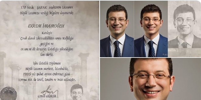 'İmamoğlu'nun sahte masonluk belgesi, CHP'lilerin işi'