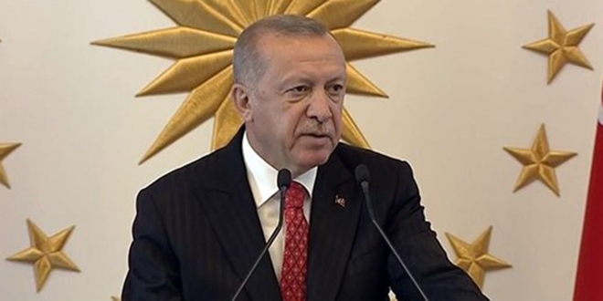 Erdoğan: Toplantının, uzlaşı için ilk adım olmasını diliyorum