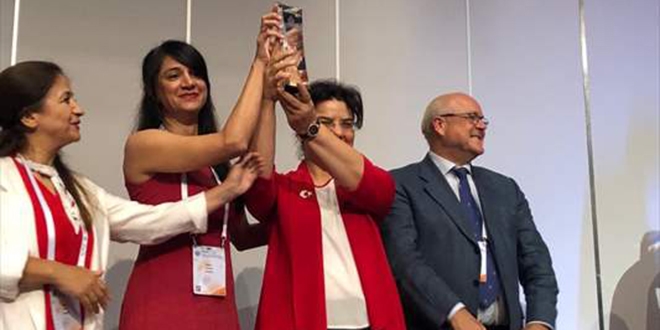 Hasta bakımında el hijyeni uygulamasında ödül Türkiye'nin