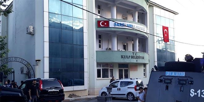 Kulp Belediyesi ve HDP le Bakanl'nda arama