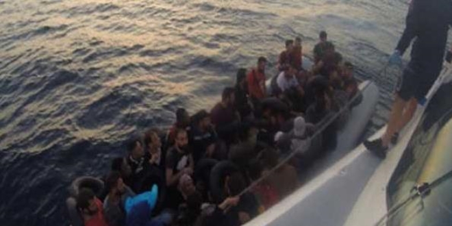 İzmir'de 142 kaçak göçmen yakalandı