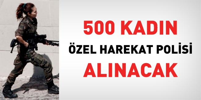500 kadın özel harekat polisi alınacak. 25. Dönem POMEM ilanı yayımlandı