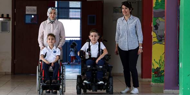 Engellerini aşarak BİLSEM'e girmeye hak kazandılar