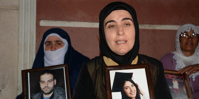 HDP önünde eylem yapan aile sayısı 34 oldu