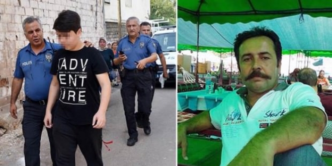 Babasını bıçakla öldüren lise öğrencisi tutuklandı