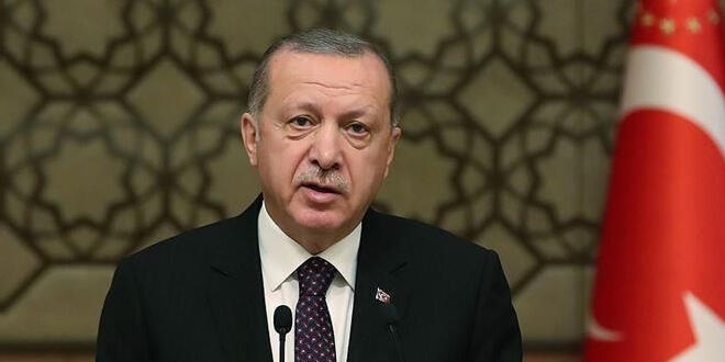 Erdoğan'dan şehit ailesine başsağlığı telgrafı