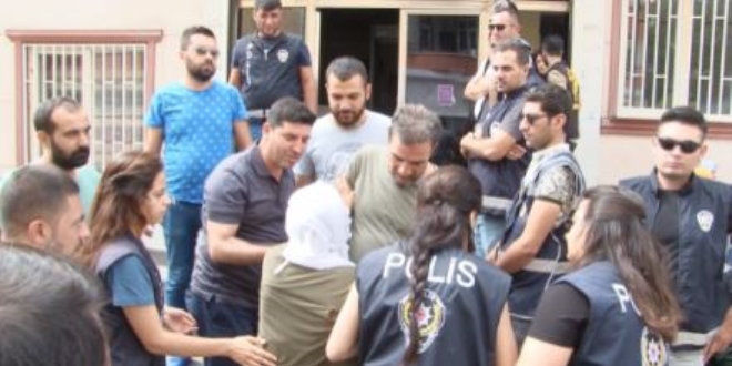 HDP önündeki eylemde gerginlik