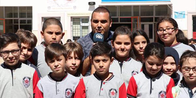 Öğrencilerden askerlerin mesajına videolu teşekkür