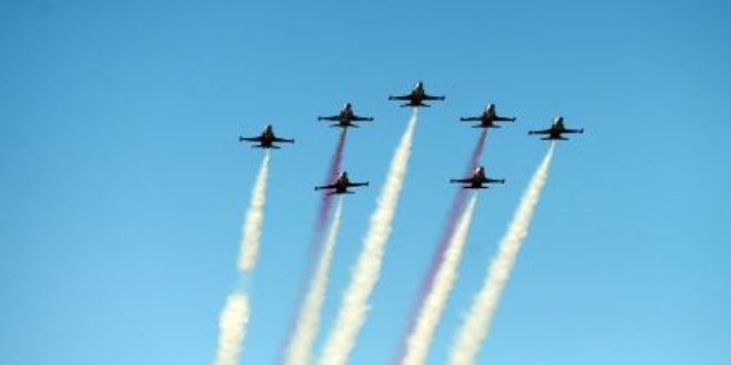 Türk Yıldızları'ndan TEKNOFEST'te gösteri