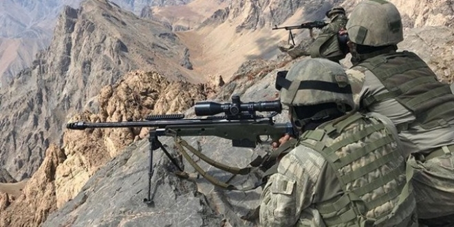 Hakkari'de 2 terörist etkisiz hale getirildi