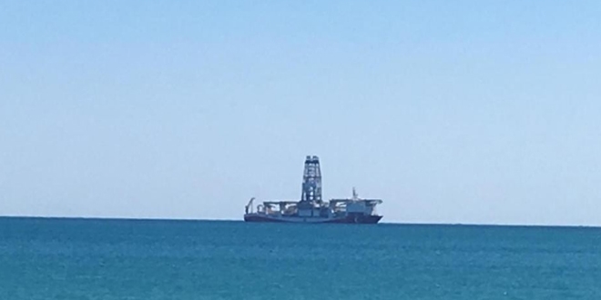 Sondaj Gemisi 'Yavuz' Mersin'de