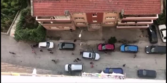 Zonguldak'taki ta�l� sopal� kavgada 6 tutuklama