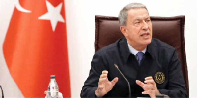 Bakan Akar: Sınır boyunca üs kuruyoruz