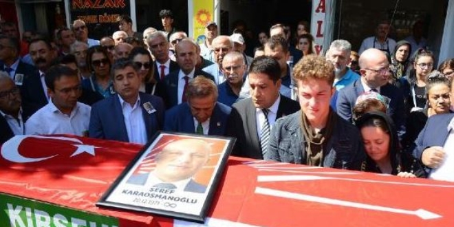 CHP Kırşehir eski İl Başkanı toprağa verildi