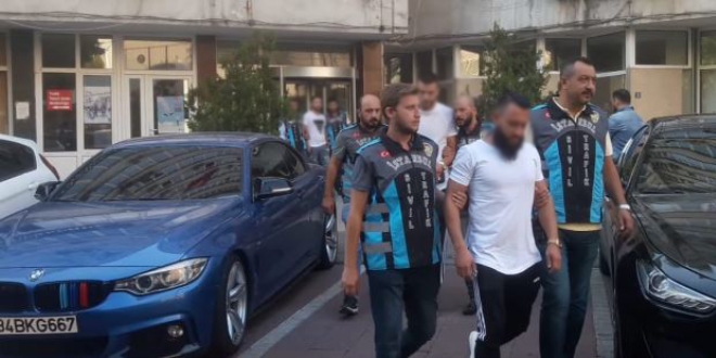 Düğün konvoyundaki magandalardan 6'sı tutuklandı
