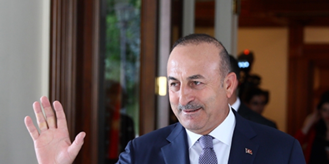 Dışişleri Bakanı Çavuşoğlu Türkevi binasının inşaatını inceledi