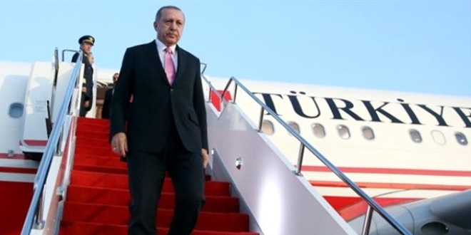 Cumhurbakan Erdoan, 5 gn boyunda ABD'de olacak