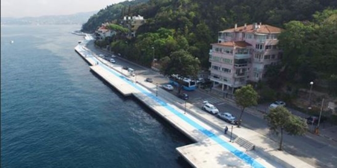 Beykoz Sahil Yolu'nda otomobilsiz pazar