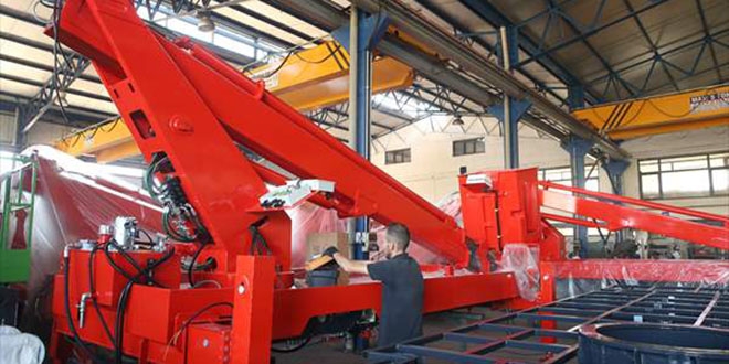 21 ülkeye kaldırma platformu ihracatı