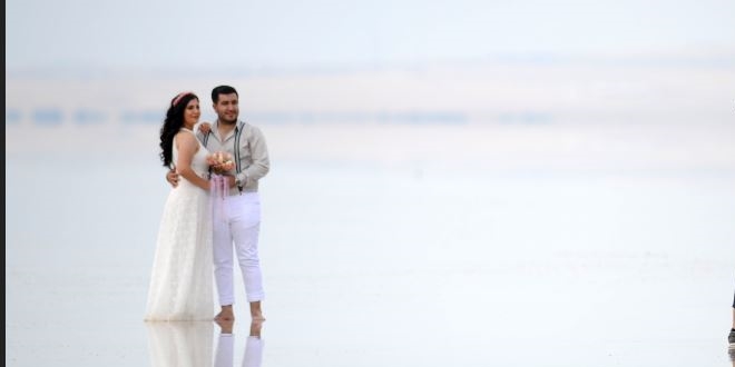 Tuz Gölü, gelin ve damatların yeni gözdesi