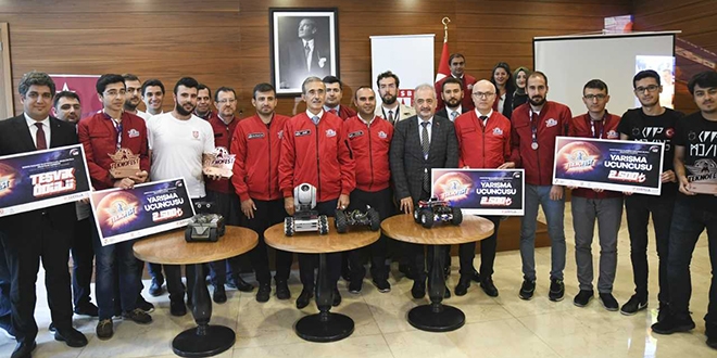 Robotik yarışmasının ödülleri sahiplerini buldu