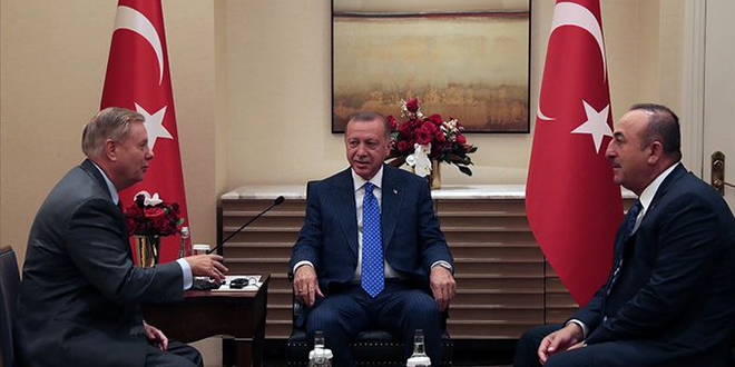 Erdoğan, ABD Senatörü Graham'ı kabul etti
