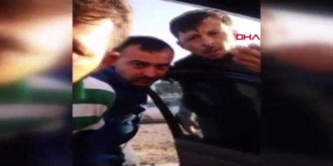 Öğretmen, magandalardan 'ben polisim' diyerek kurtuldu