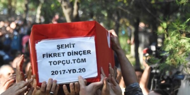 Şehit teğmen, Konya'da son yolculuğuna uğurlandı