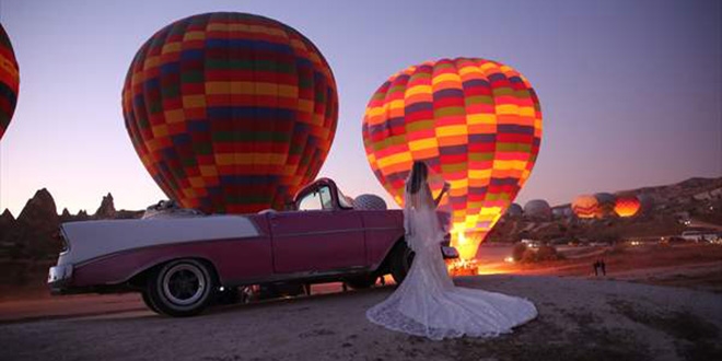 Kapadokya'da yeni aktivite: 'Klasik otomobil turu'