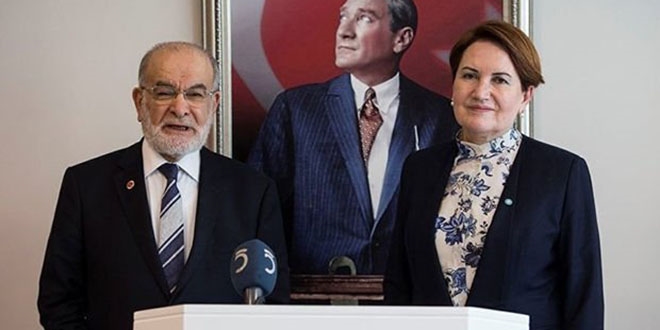 Karamollaoğlu'ndan Akşener'e ziyaret