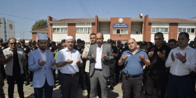 Adana emniyetinde terör saldırısı sonrası kurban kesildi