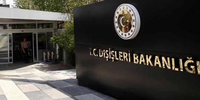 Dışişleri Bakanlığı'ndan 'Kıbrıs' açıklaması