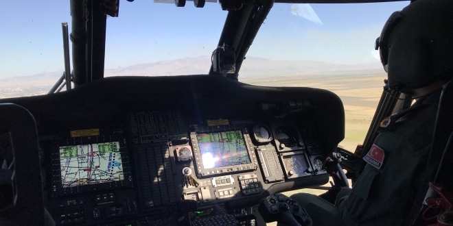 Jandarmadan helikopter destekli denetim