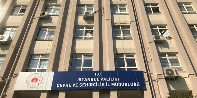 Çevre Bakanlığı'nın İstanbul'daki binasına tahliye