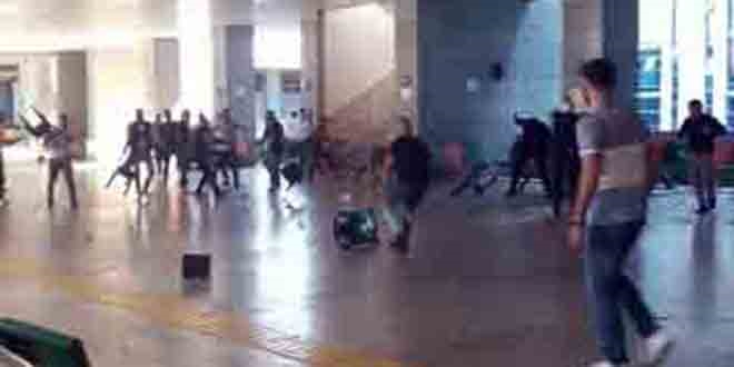 Anadolu Adliyesi'nde duru�ma sonras� kavga