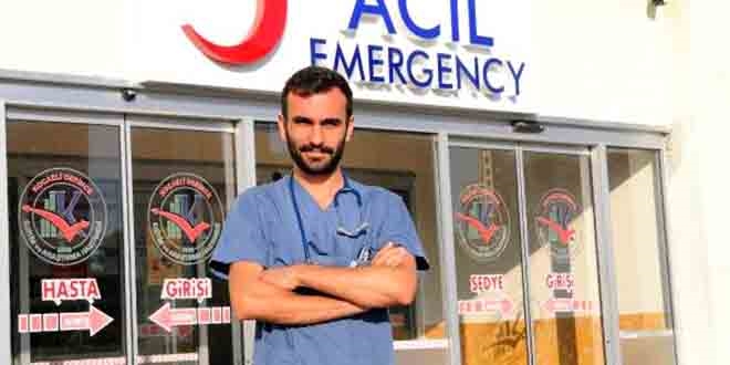 Do�du�u hastaneye doktor olarak g�reve ba�lad�